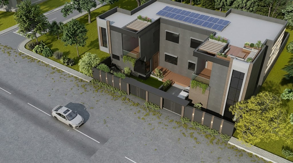 Architectural design by SKM Design Hub