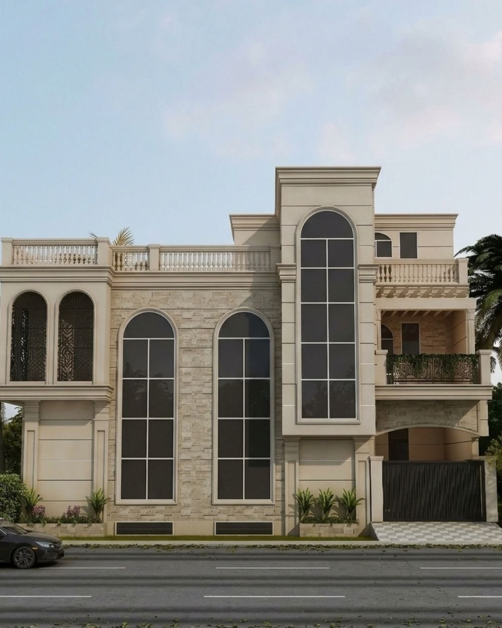 Exterior and facade
